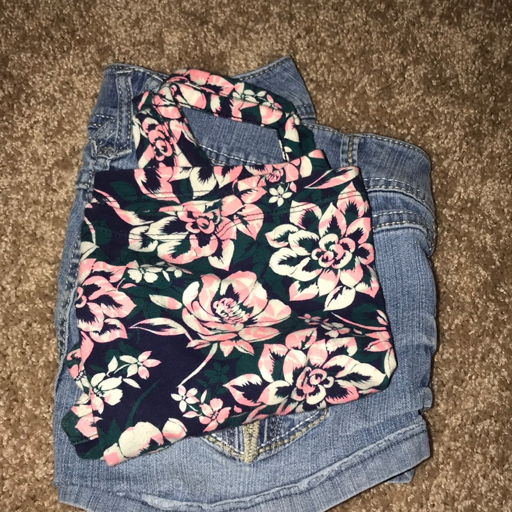 Crop Top And Shorts Bundle